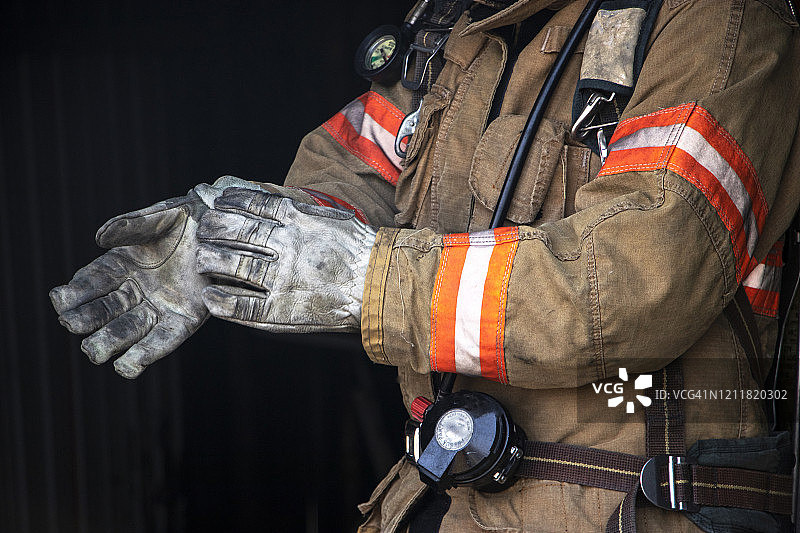 消防员、火灾、消防车图片素材