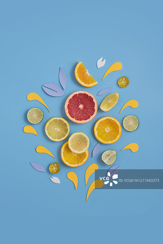 柑橘类水果静物图片素材