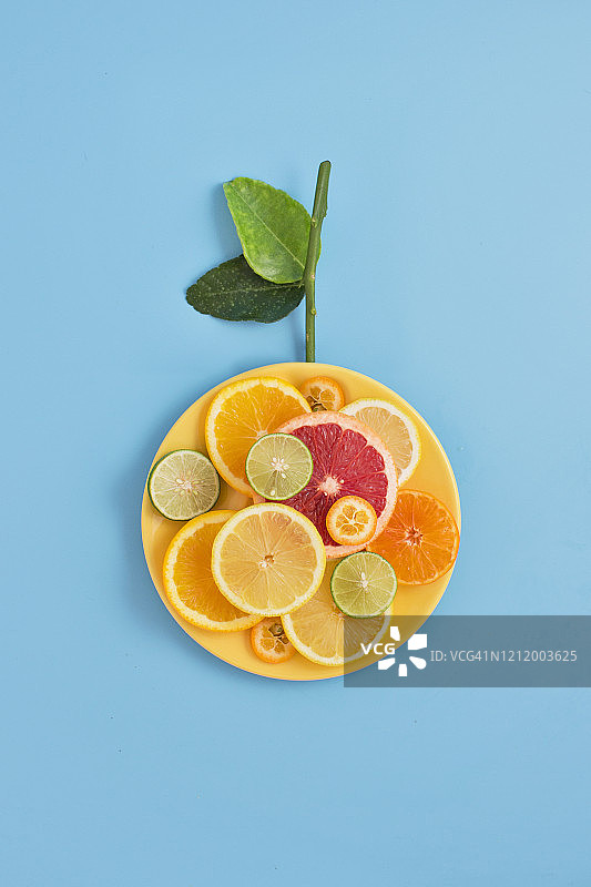 柑橘类水果概念静物图图片素材
