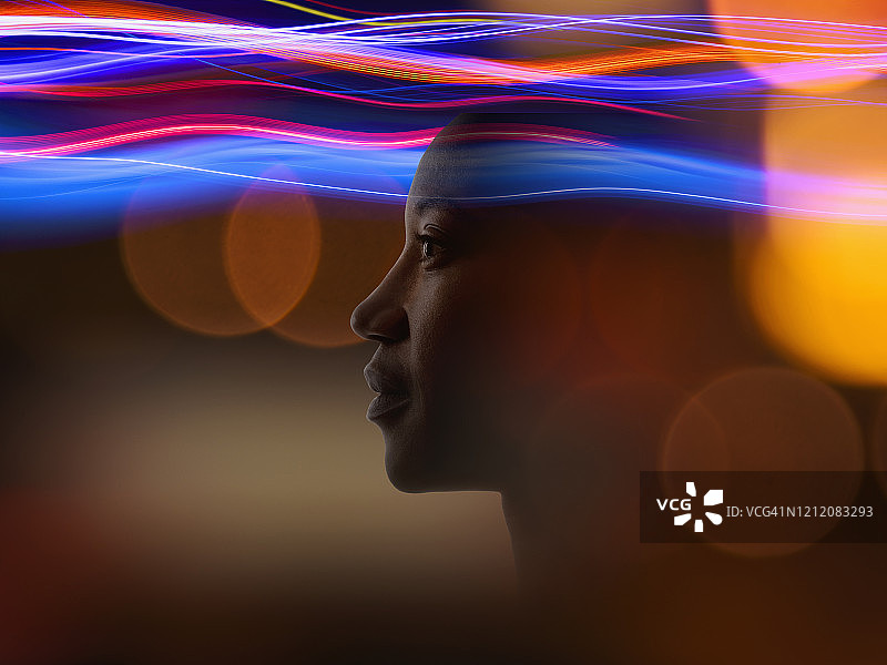 未来感互联网连接图片素材