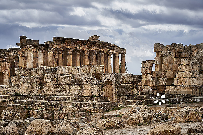 巴尔贝克考古遗址——朱庇特神庙图片素材
