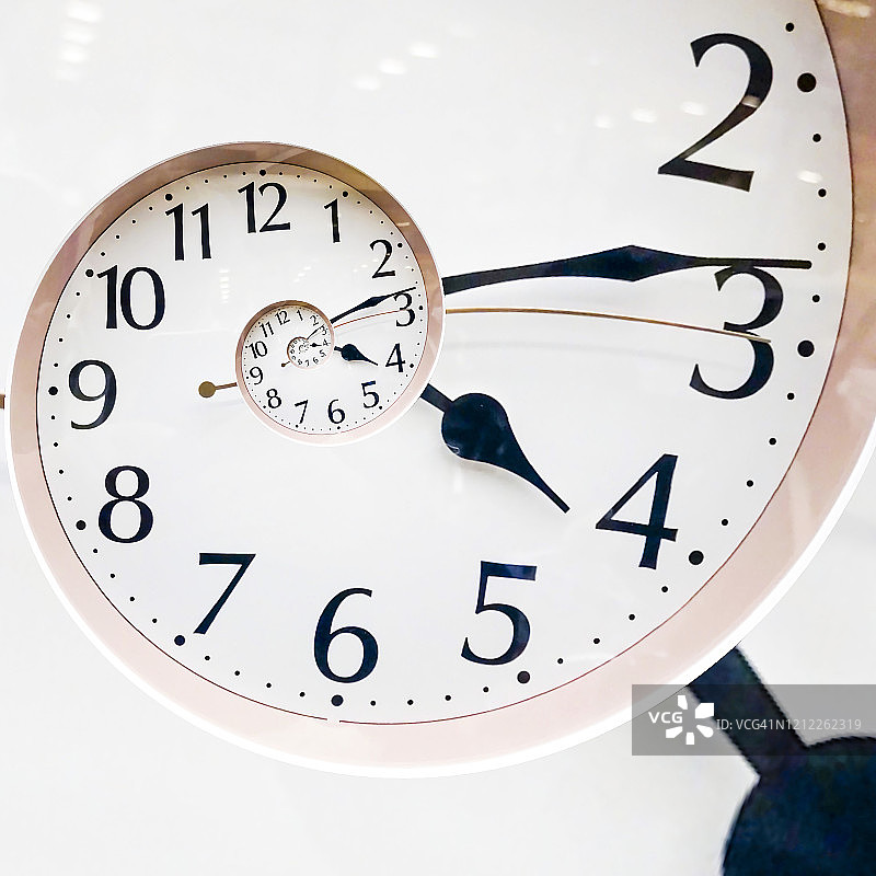 永恒的钟面图片素材