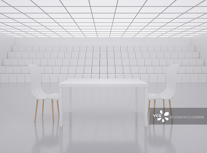 3D渲染：展览室背景图片素材