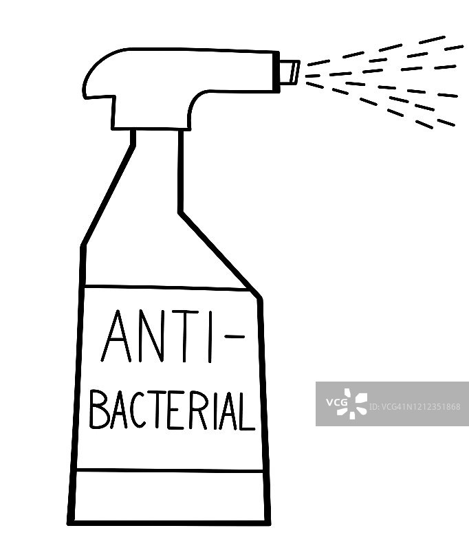 抗菌液体图标，个人卫生图片素材