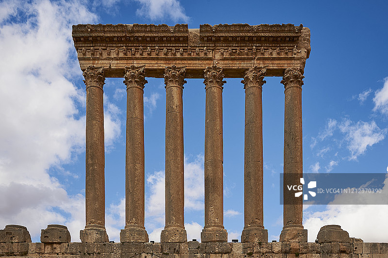 巴尔贝克考古遗址——朱庇特神庙图片素材