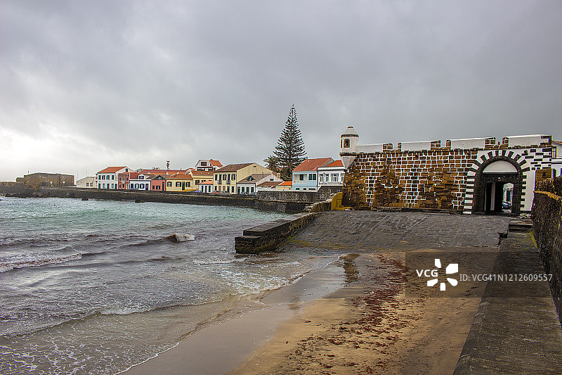 葡萄牙亚速尔群岛法亚尔岛波尔图皮姆图片素材