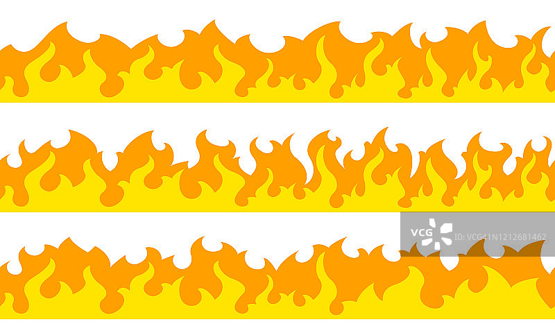 火焰边框图片素材