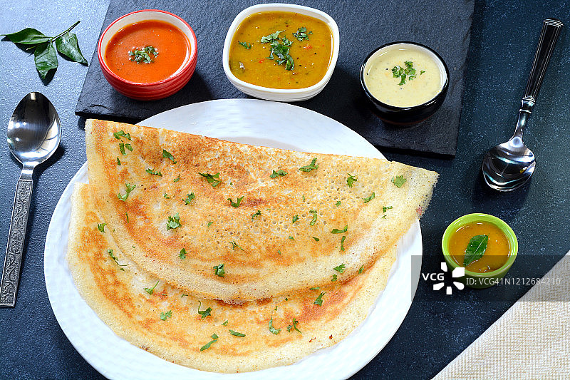 南印度早餐：Dosa图片素材