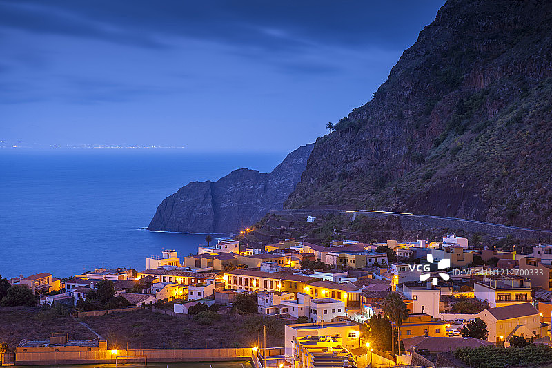 阿古洛小镇风光图片素材