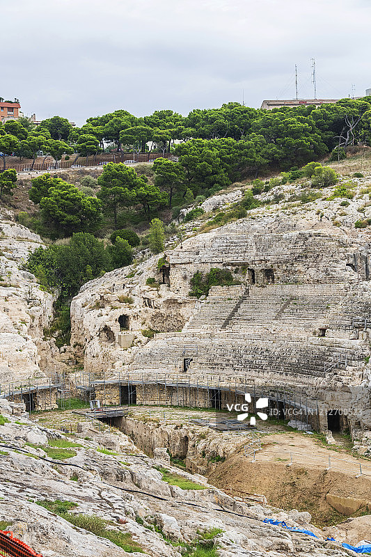 罗马圆形剧场遗址图片素材