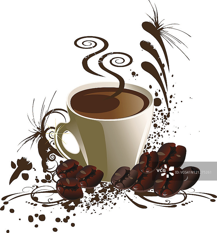 咖啡时间图片素材