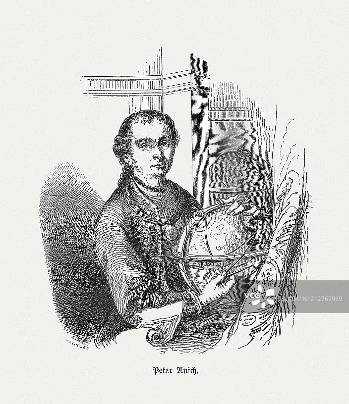 奥地利制图师彼得·阿尼奇（1723-1766）图片素材