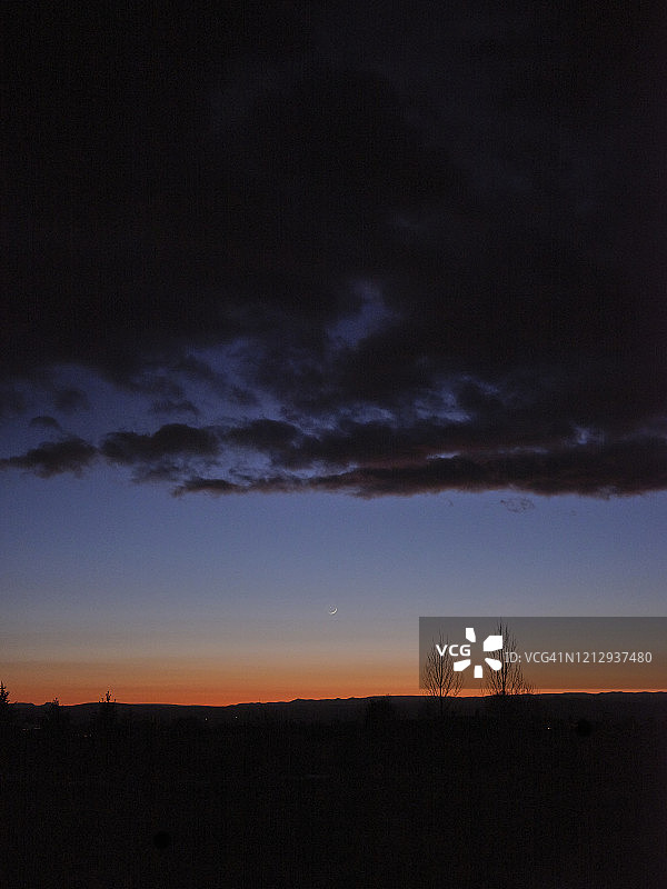 新墨西哥州陶斯日落图片素材