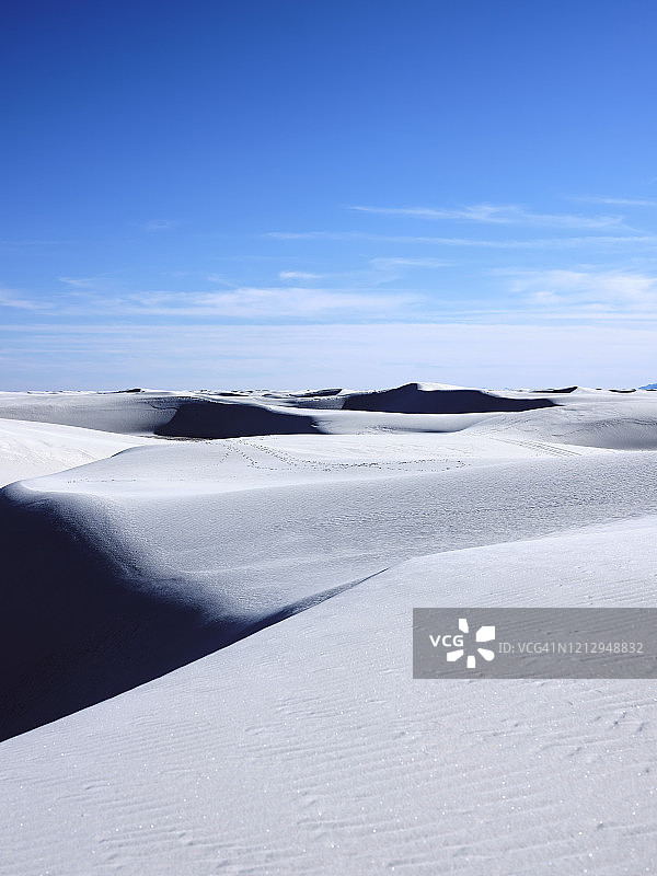 白色沙丘图片素材