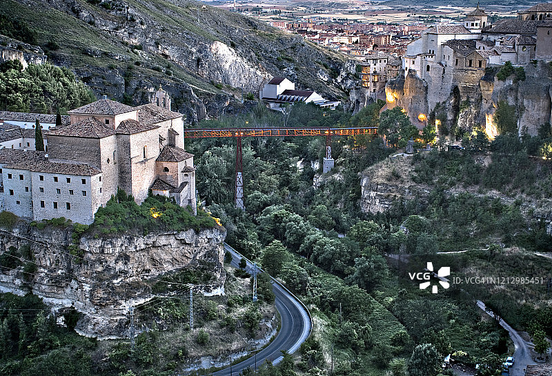 西班牙卡斯蒂利亚-拉曼查的昆卡图片素材