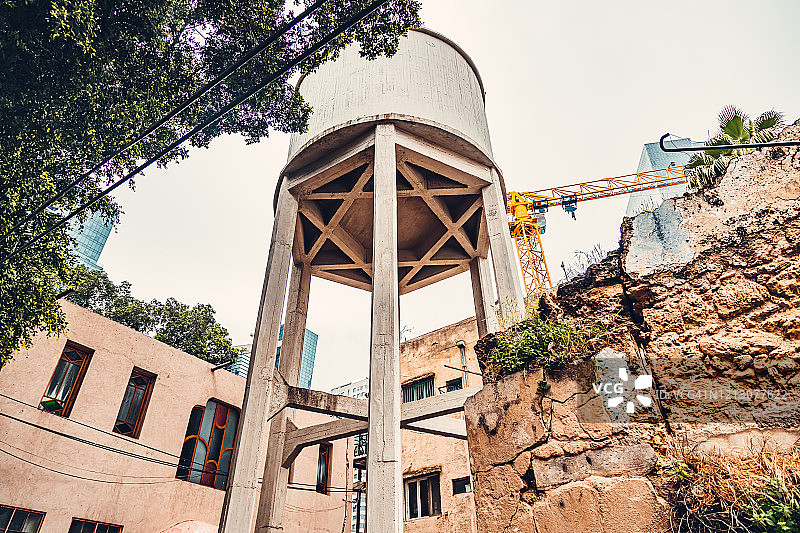 特拉维夫的老水塔图片素材