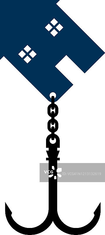 房价下跌图片素材