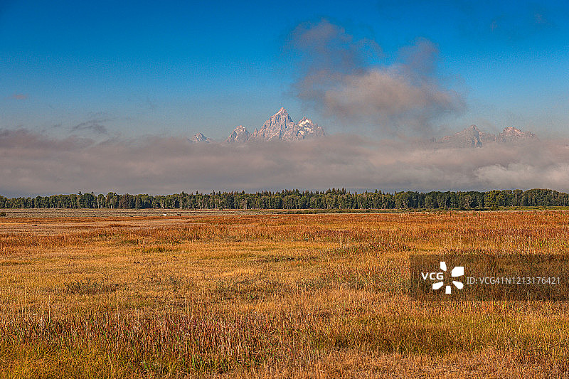 美国怀俄明州大提顿国家公园图片素材