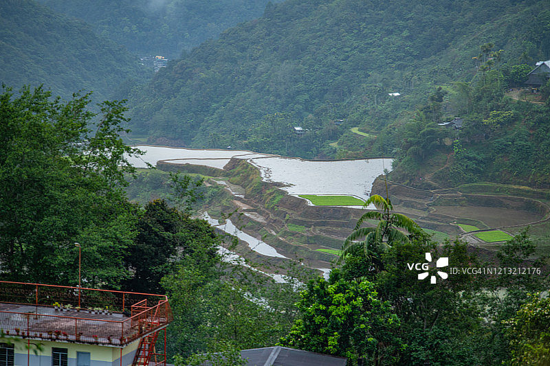 菲律宾伊富高省巴纳韦梯田图片素材