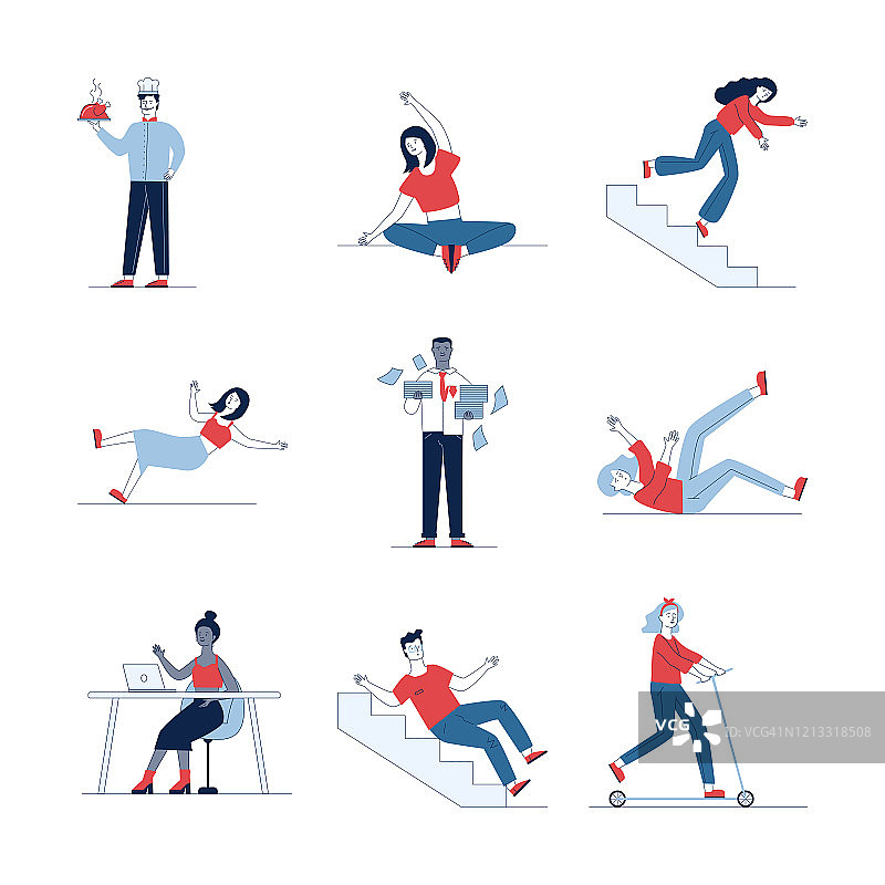 卡通人物大集合图片素材