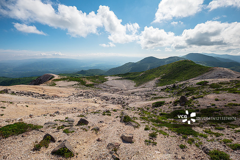 从山顶图片素材