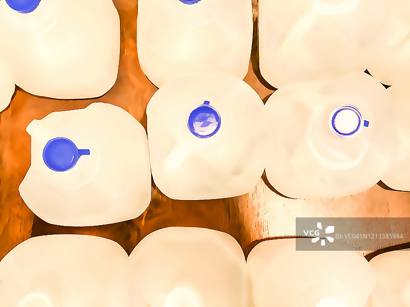 家庭瓶装饮用水应急储备图片素材