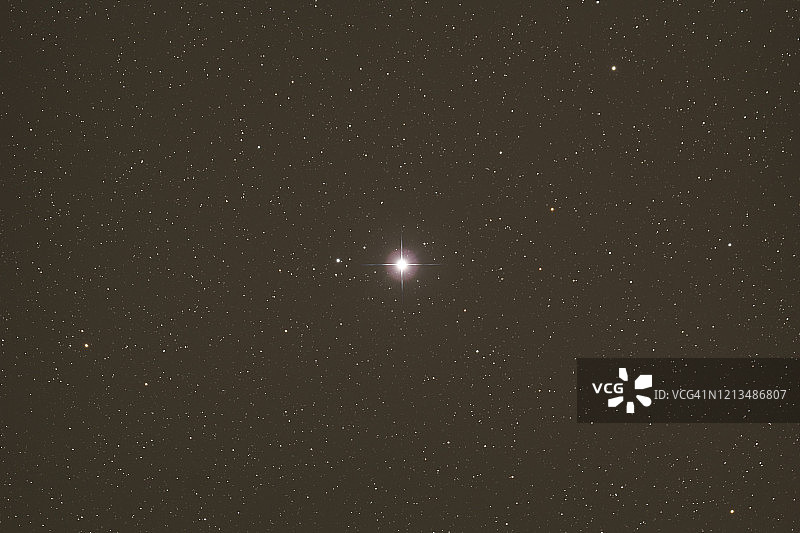 小犬座主星南河三特写图片素材