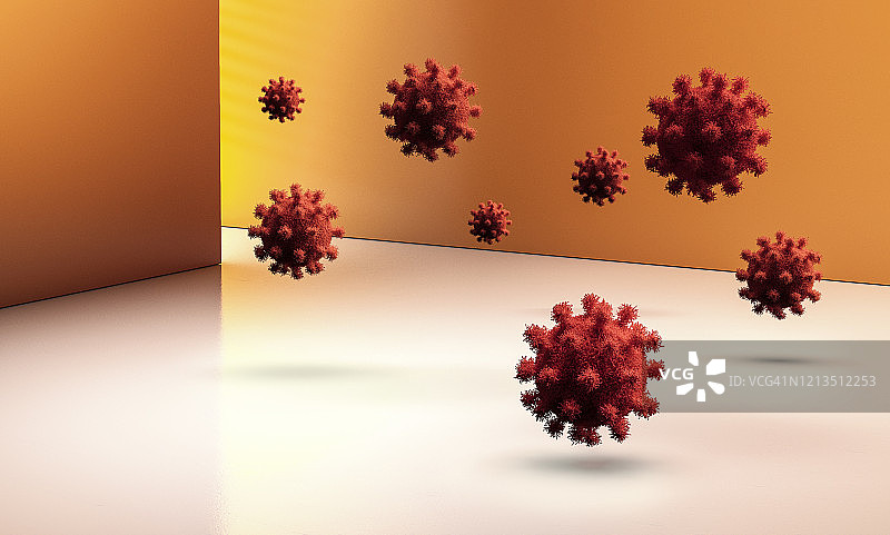 疫情下的城市图片素材