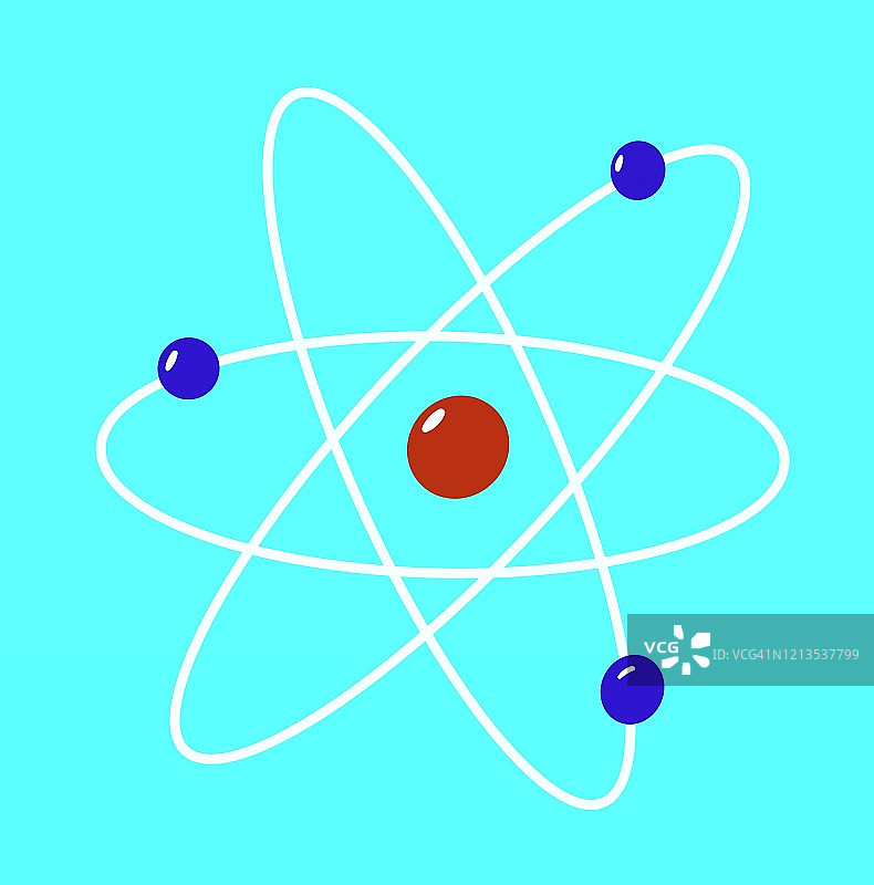 原子分子科学符号绘图图片素材