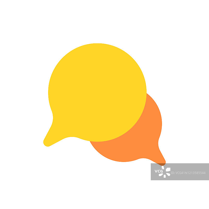 线上通讯对话气泡图片素材