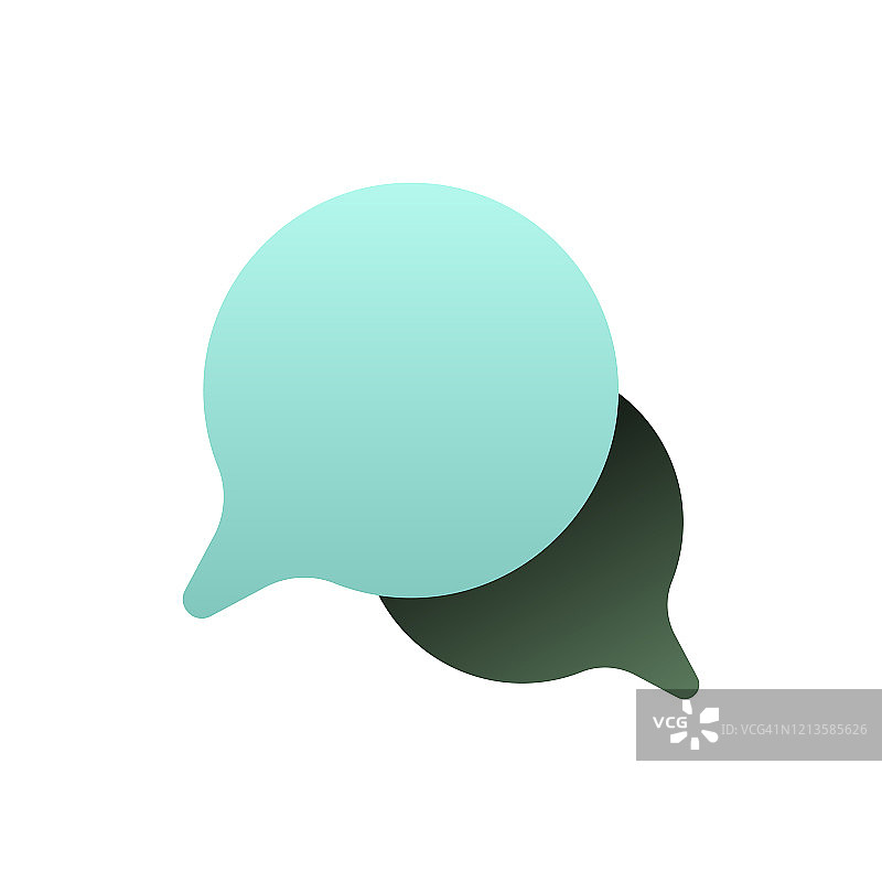 线上通讯对话气泡图片素材