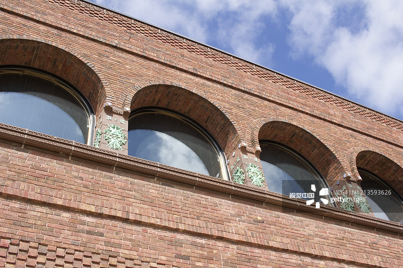 草原学派建筑图片素材