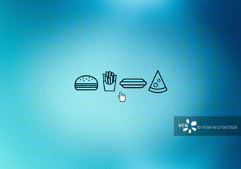 外卖食品图标图片素材