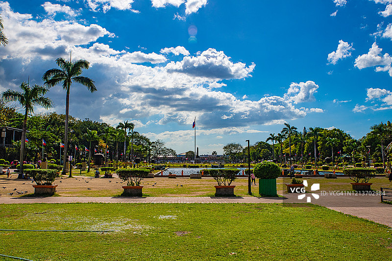 黎刹公园，菲律宾马尼拉图片素材