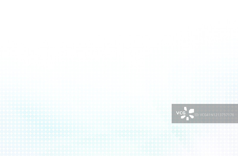 白色背景上的圆形绿松石和浅绿色圆点图片素材