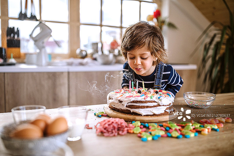 生日许愿图片素材