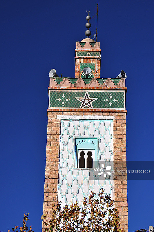 伊穆泽尔坎达尔宣礼塔图片素材
