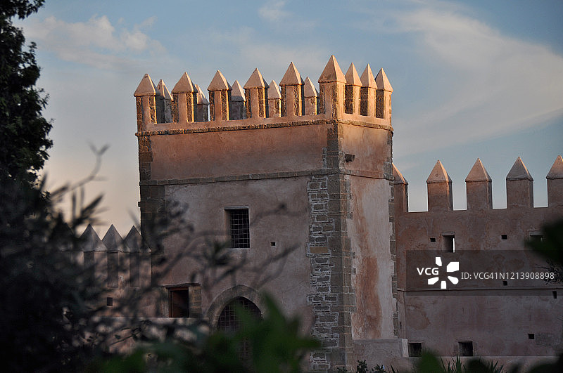 拉巴特乌达亚斯城堡图片素材