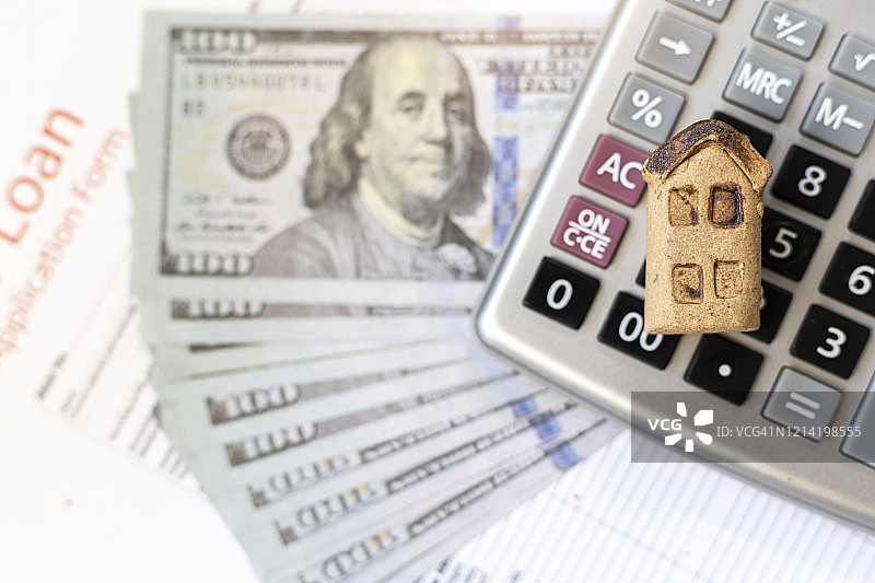 房屋贷款概念图片素材