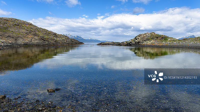 比格尔海峡图片素材