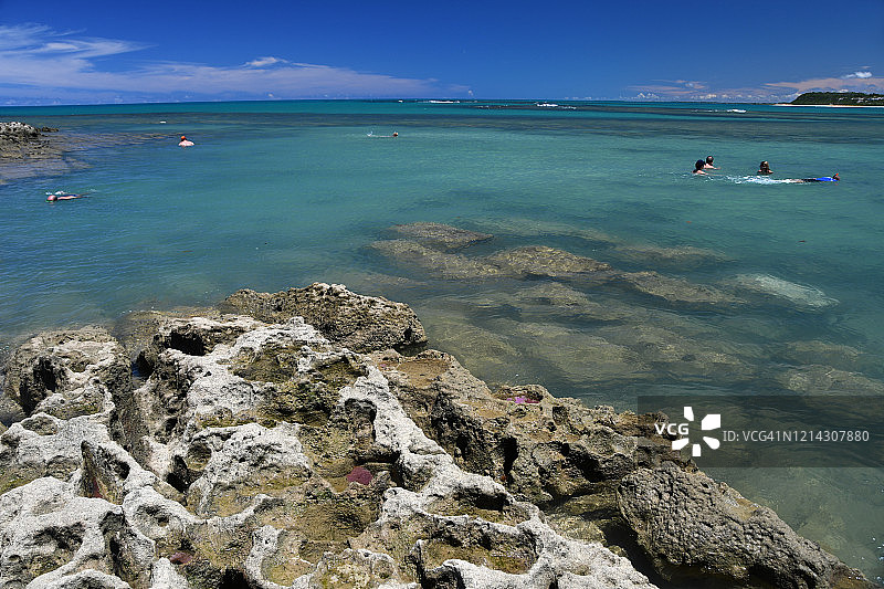 巴西巴伊亚州塞古鲁港埃斯佩柳海滩图片素材