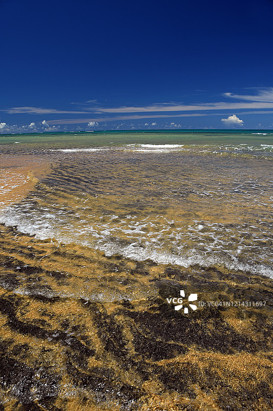巴西巴伊亚州塞古鲁港埃斯佩柳海滩图片素材
