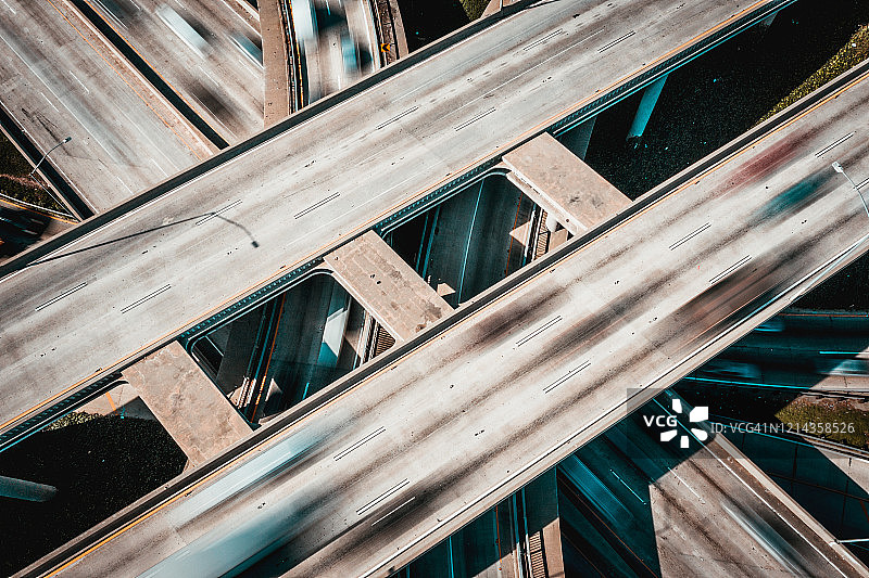 高速公路立交桥/新冠疫情图片素材