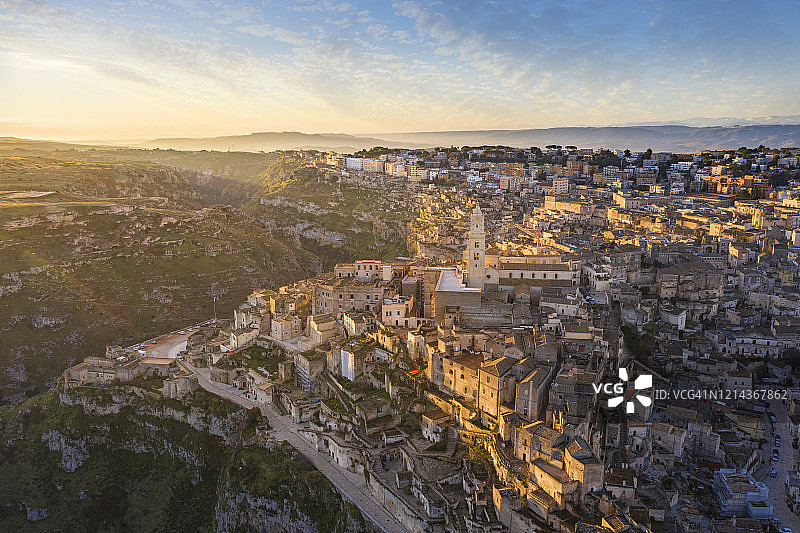 马泰拉，意大利图片素材