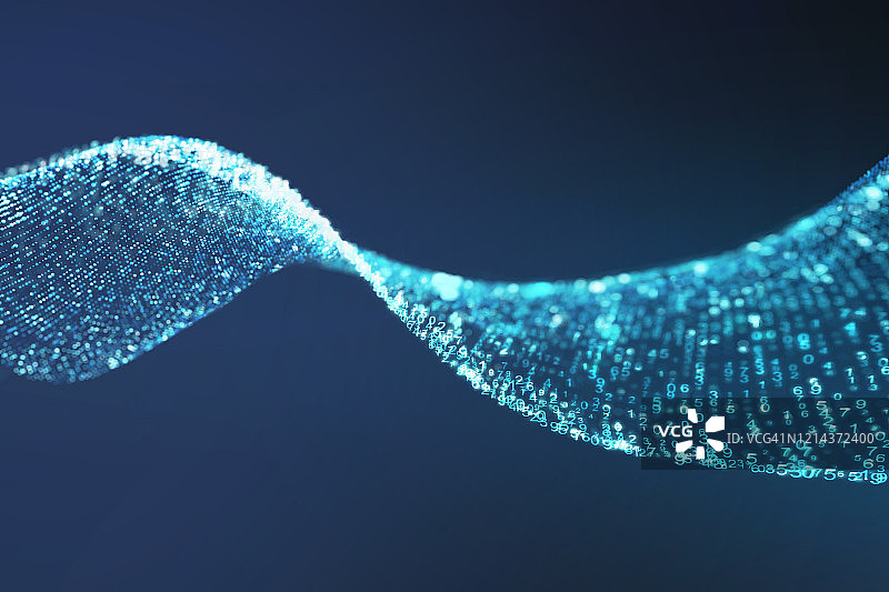 数字数据和代码粒子图片素材