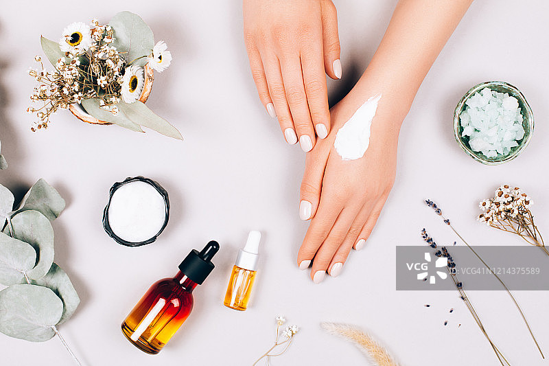 手部护理流程图片素材