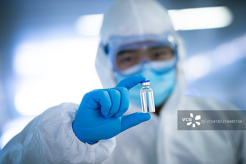 COVID-19疫苗研发图片素材