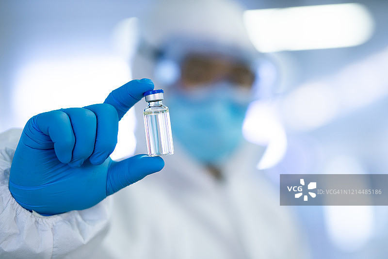 COVID-19疫苗研发图片素材