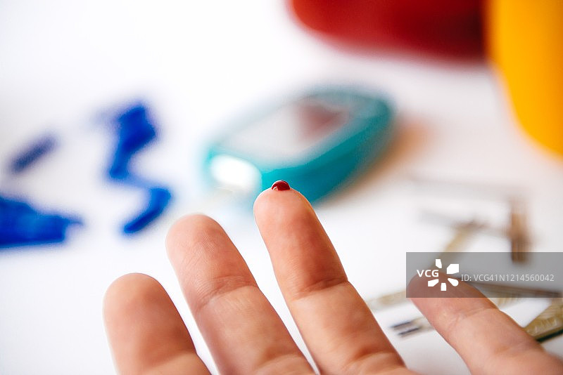 每日糖尿病护理图片素材