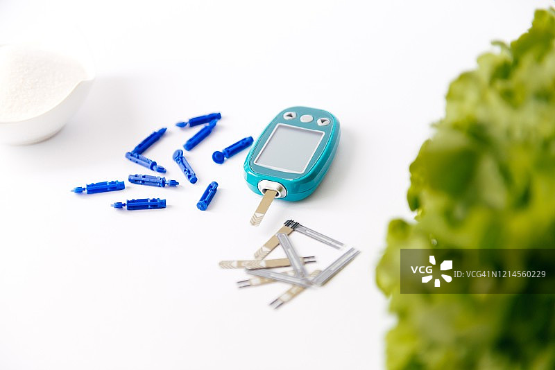 每日糖尿病护理图片素材